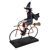 10.5" Classic Witch Riding Bicycle
