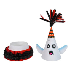10" Spooky Ghost Party Favor Cone Box