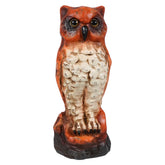 10" Vintage Orange Owl