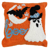 11" Witch Ghost Hooked Pillow