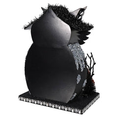 12.5" LED Lighted Owl Haunted House