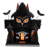 12" LED Lighted Owl Haunted House