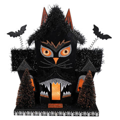 12" LED Lighted Owl Haunted House