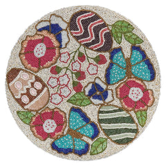 15" Beaded Easter Egg Placemat