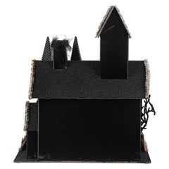 17" Large Lighted All Hallows' Eve Haunted House