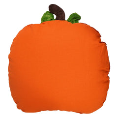 18" Botanical Pumpkin Shaped Pillow