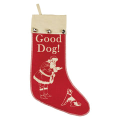18" Good Dog Vintage Stocking
