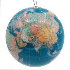 4" Shiny Globe Ornament