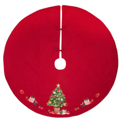 54" Christmas Tree Red Tree Skirt