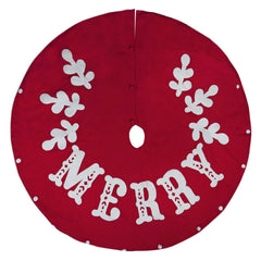 54" Nordic Merry Tree Skirt