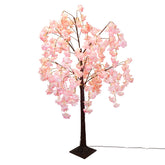5ft LED Lighted Pink Cherry Tree