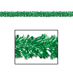 6-Ply Metallic Green Festooning Garland