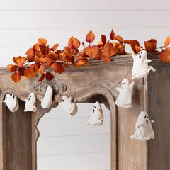 72" Canvas Ghosts Garland