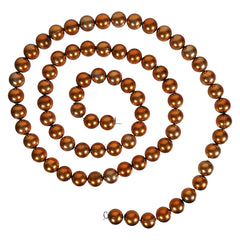 72" Copper Pearl Bead Garland