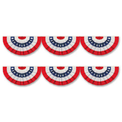 72" Large Jointed Patriotic Bunting Cutout Set/2
