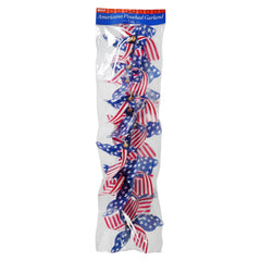 90" Americana Pinwheel Spinner Garland