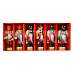 3.25" Santa's Workshop ~ Nutcracker Ornaments Set/6