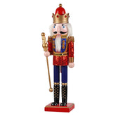15" Santa's Workshop ~ Sequin King Nutcracker