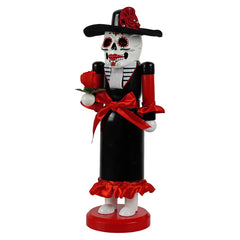 13" Santa's Workshop ~ Lady Day Of The Dead Nutcracker