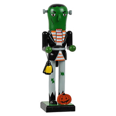 10" Santa's Workshop ~ Frankenstein Trick-Or-Treat Nutcracker
