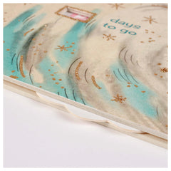 "Santa Claus Is Coming To Town" Pastel Christmas Countdown Wheel