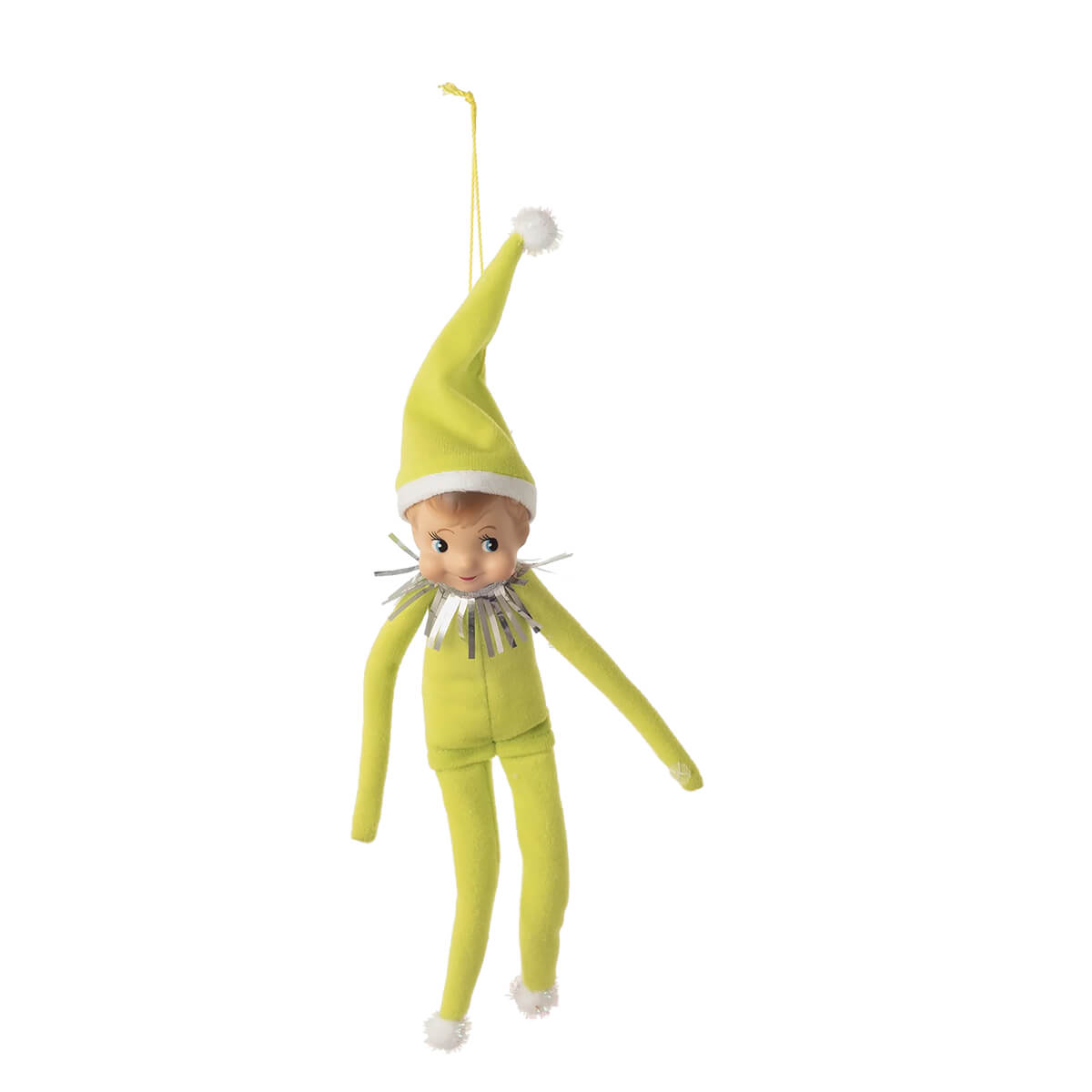 10" Felt Cheeky Elf Doll Ornament