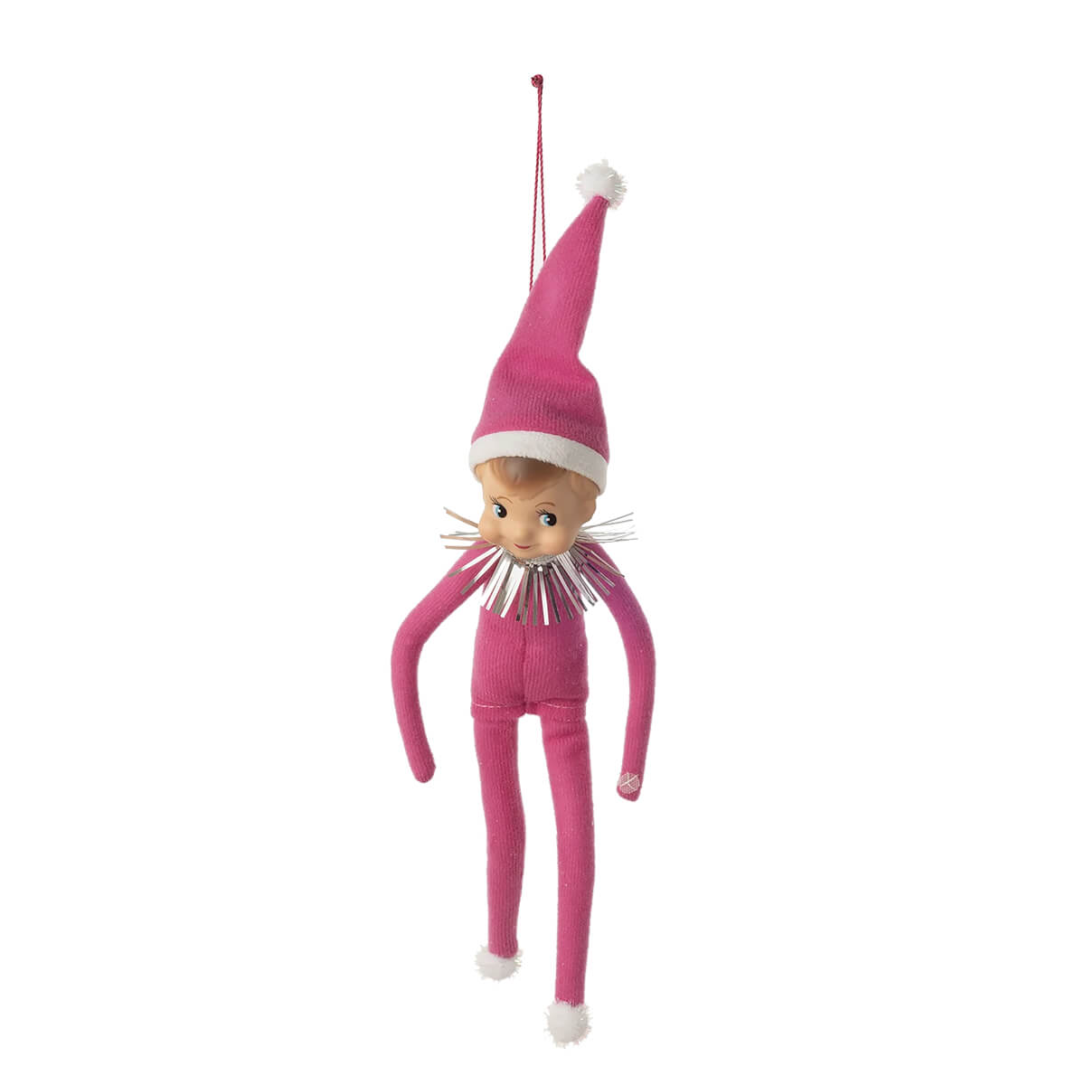 10" Felt Cheeky Elf Doll Ornament