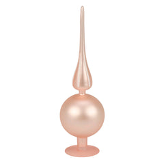 10" Pink Glass Tree Topper