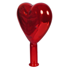 10" Red Heart Tree Topper