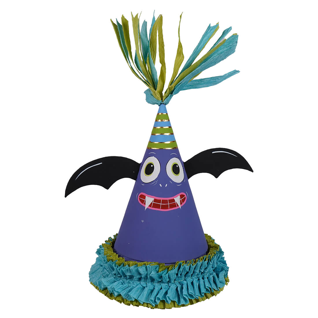 10" Spooky Bat Party Favor Cone Box