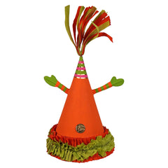 10" Spooky Pumpkin Party Favor Cone Box