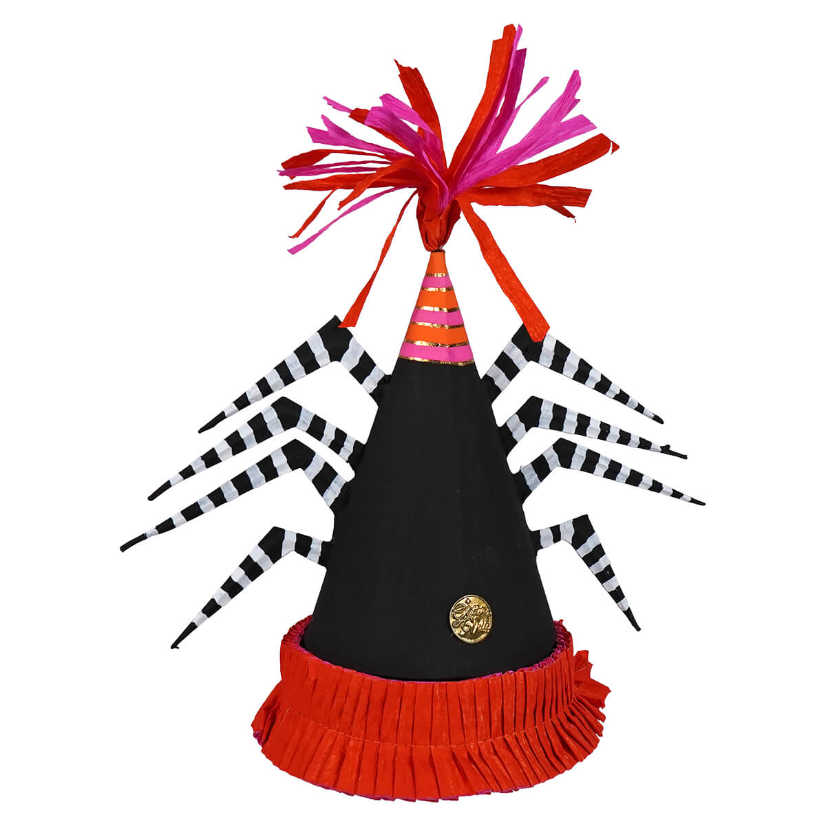 10" Spooky Spider Party Favor Cone Box