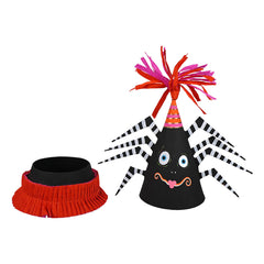 10" Spooky Spider Party Favor Cone Box