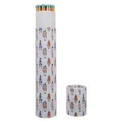 11.75" "Long Safety Matches In Christmas Tree Matchbox Tube