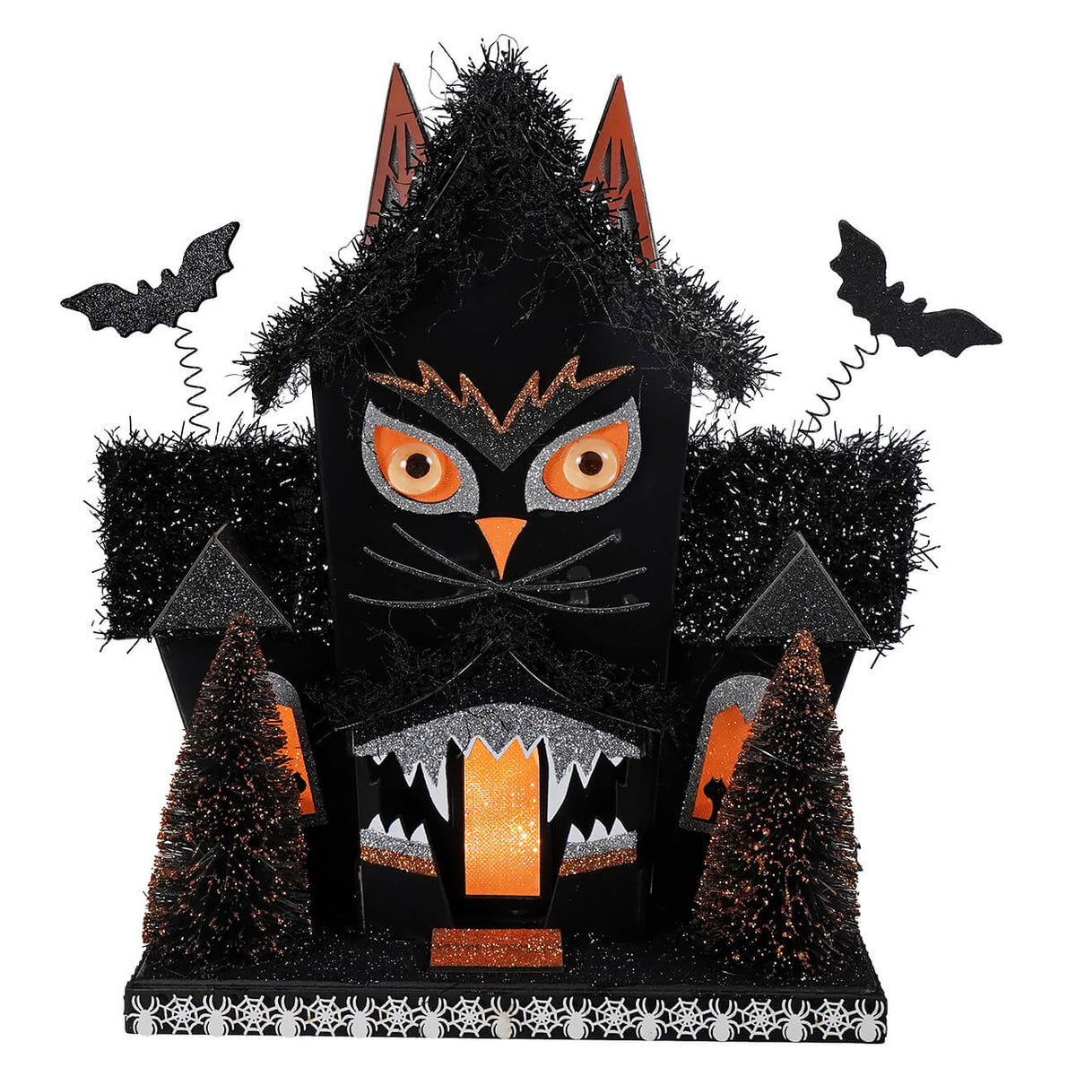 12" LED Lighted Owl Haunted House