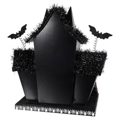 12" LED Lighted Owl Haunted House