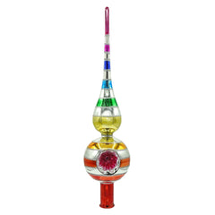 13.5" Spectrum Striped Tree Topper