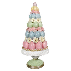 14" Easter Egg Tree On Pedestal