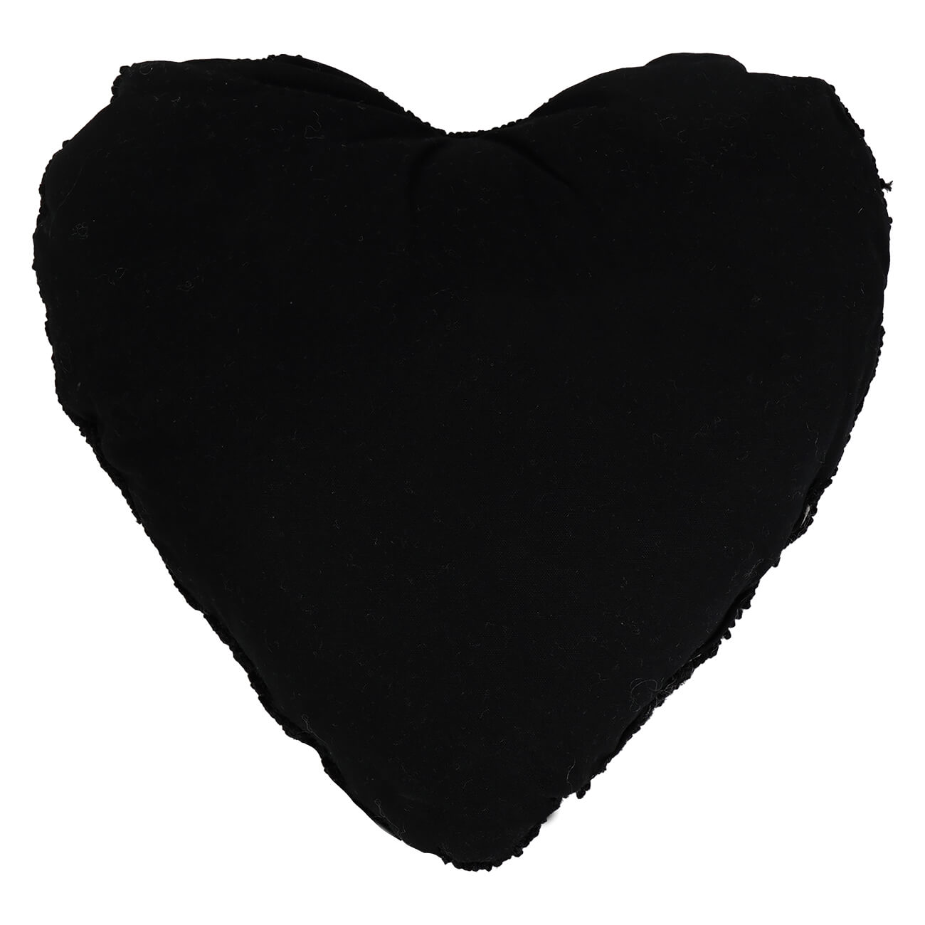 14" Heart & Ribs Heart Shaped Hooked Pillow