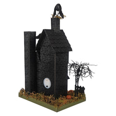 14" Spooky Lighted Haunted House