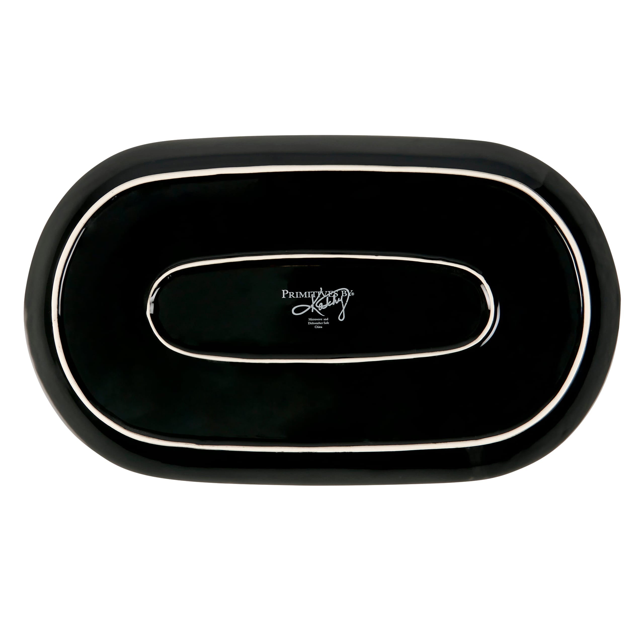 15.25" Skeletons Oval Platter