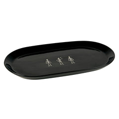 15.25" Skeletons Oval Platter