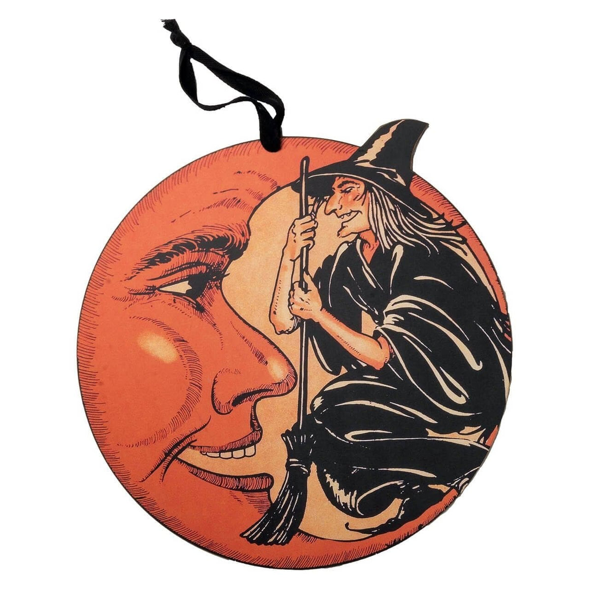 15" Witch Moon Wall Decor Hanger