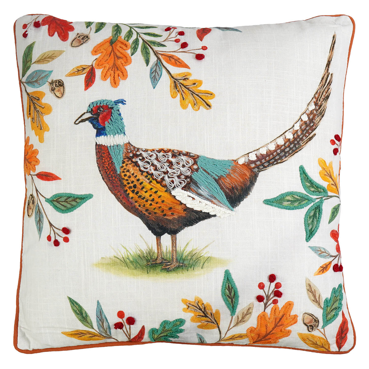 16" Harvest Pheasant Pillow
