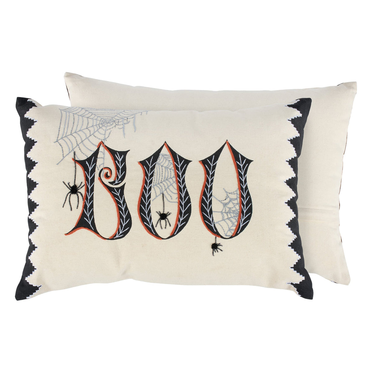 19" Boo Spider Pillow