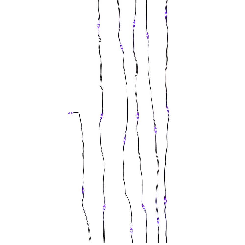 25-Light Purple Fairy LED Light Set