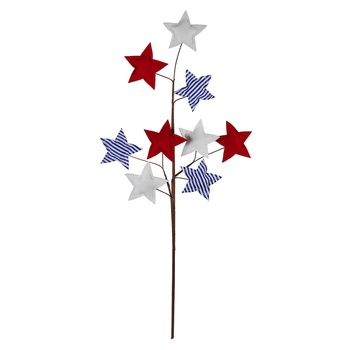 28" Red, White & Blue Star Spray
