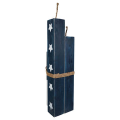 31" Large Wooden Americana Firework Decor