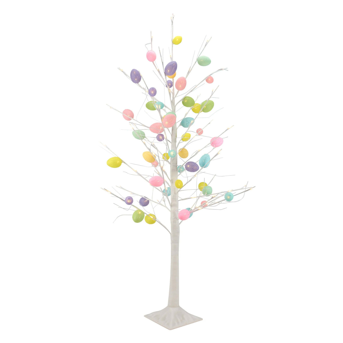 47" Large Lighted Easter Egg Tree
