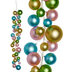 48" Pastel Pearl Ball Garland
